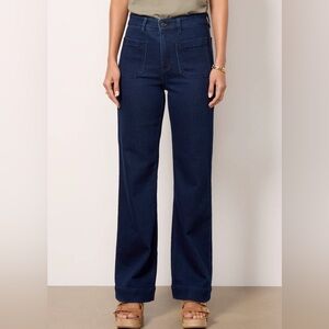 Faherty Stretch Terry Patch Pocket Pant - Clermont Wash